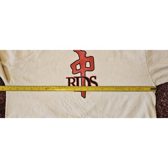 Vintage Mens RDS Red Dragon Long Sleeve T-shirt Large USA 2001 Y2K skateboarding - Picture 9 of 16